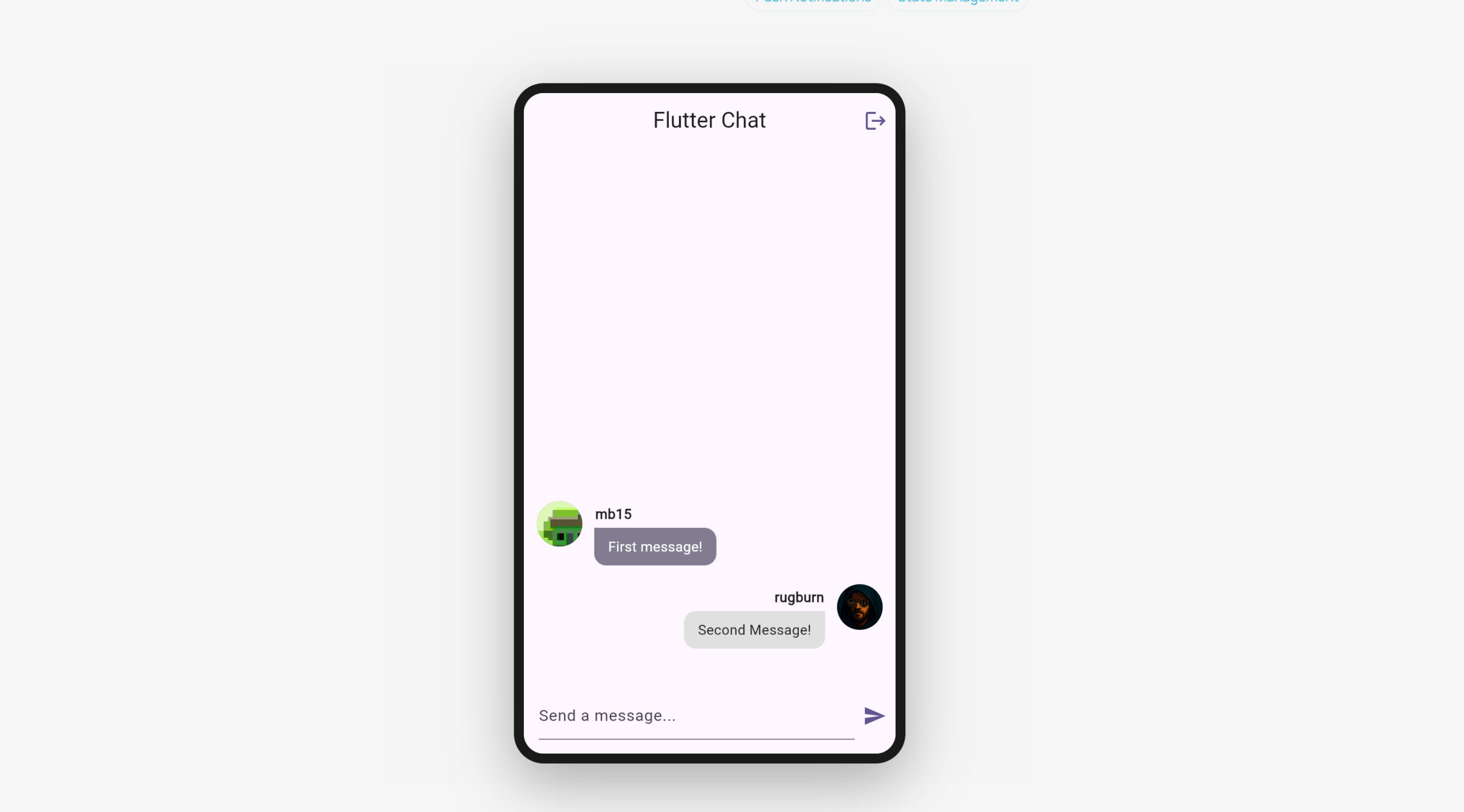 Flutter Messaging App